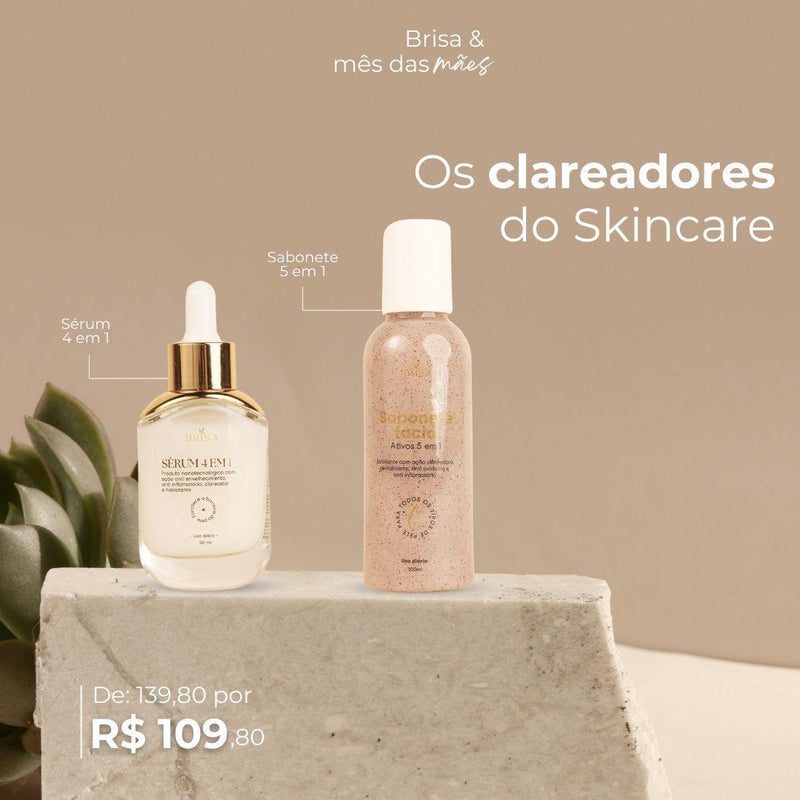 Os clareadores do Skincare